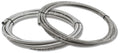10 METERS 100 Series Stainless Braid over Rubber Hose PICK SIZE