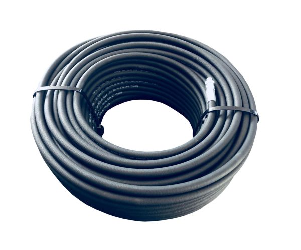 Jetter Hose – Black – Pure Power 1/4" 60M  165 BARFLEX04-60Q