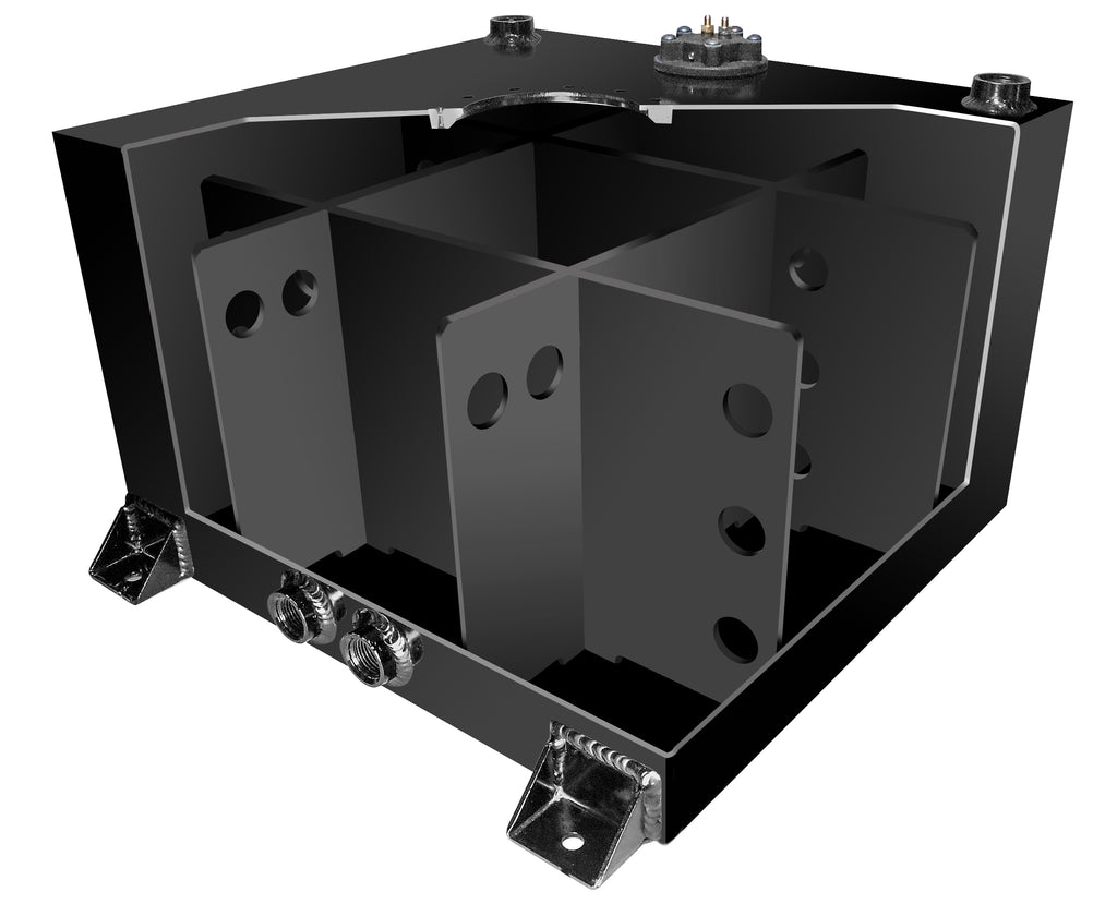 FUEL CELLS - FLAT BOTTOM 38, 57 OR 76LITRE OPTIONS