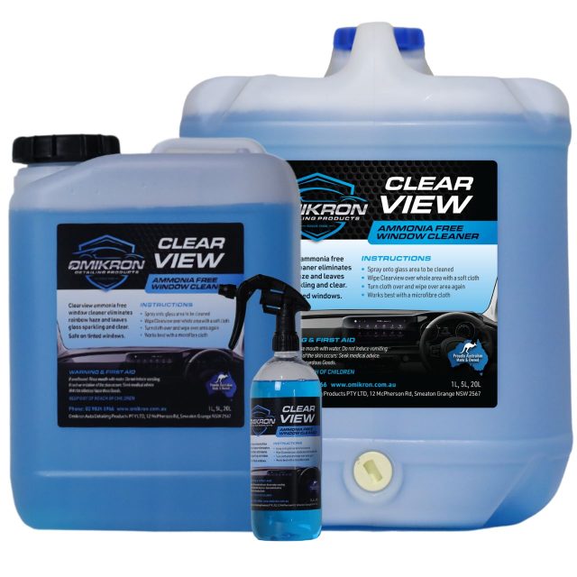 Clear View Window & Glass Cleaner