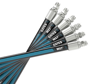 GATES 1/4 INCH 2 WIRE HYDRAULIC HOSE 6000PSI MXT