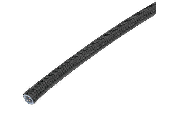 1 METER 230 Series Black Stainless Braid over PTFE Hose PICK SIZE