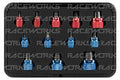 BSPT/NPT Thread Identification Kit 12pce